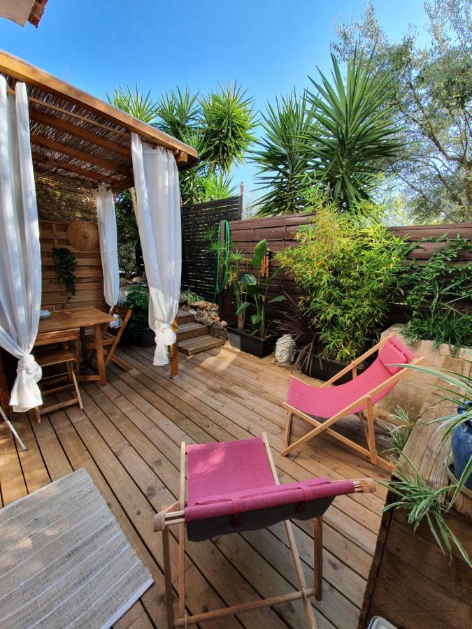 Une Nuit A Bali - Appartement Cocooning Solliès-Toucas エクステリア 写真